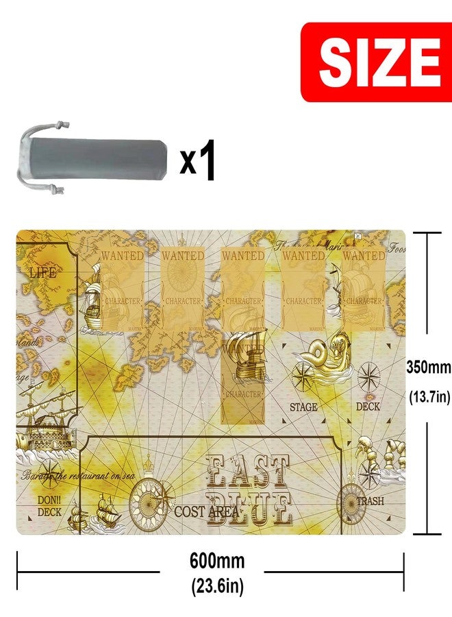 sabermaster OPCG playmat Card Mat Duel Mat Gaming Competition Pad Card Binder Deck 23.6x13.7in (13) - Image 2